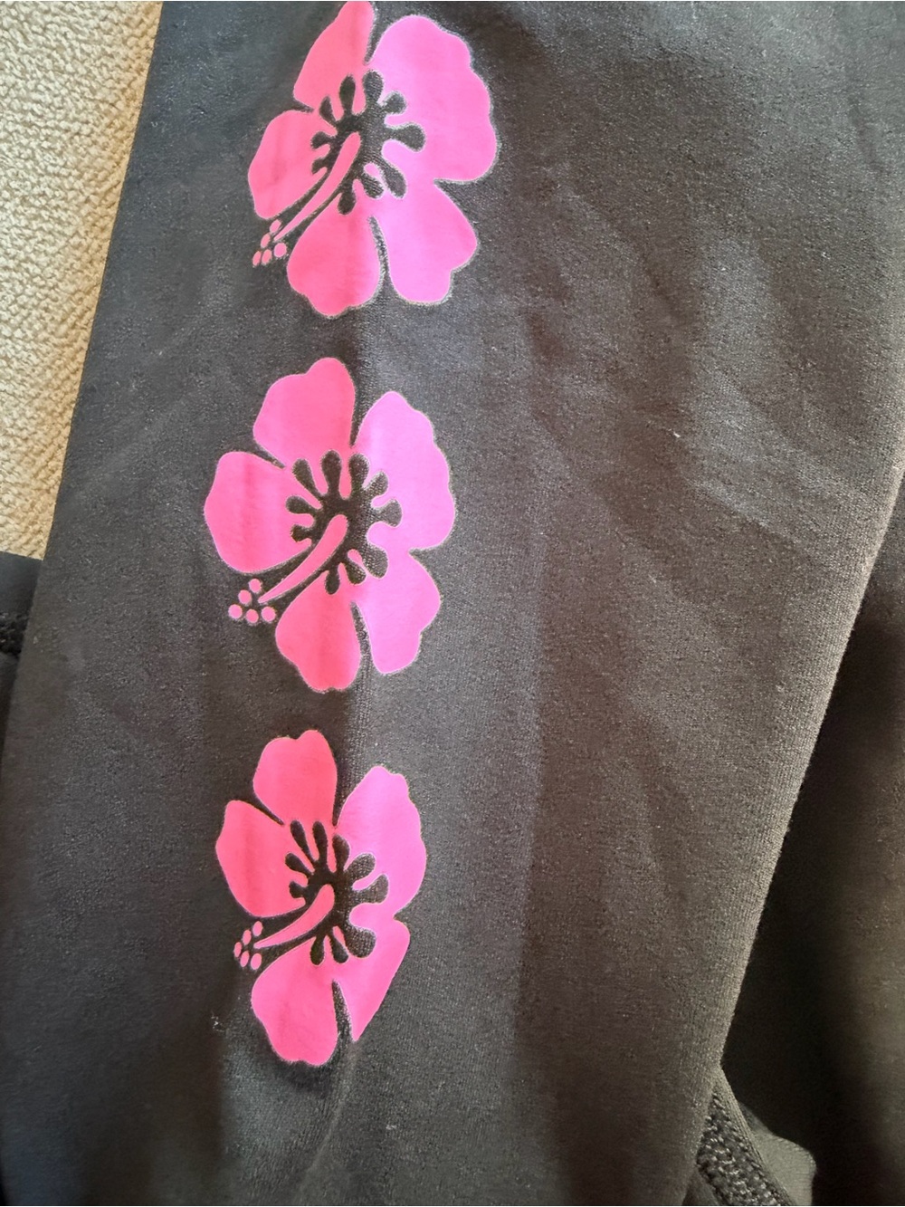 NWT Lululemon Align No Line HR Pant Maui edition size 6 pink hibiscus flowers - Picture 3 of 5